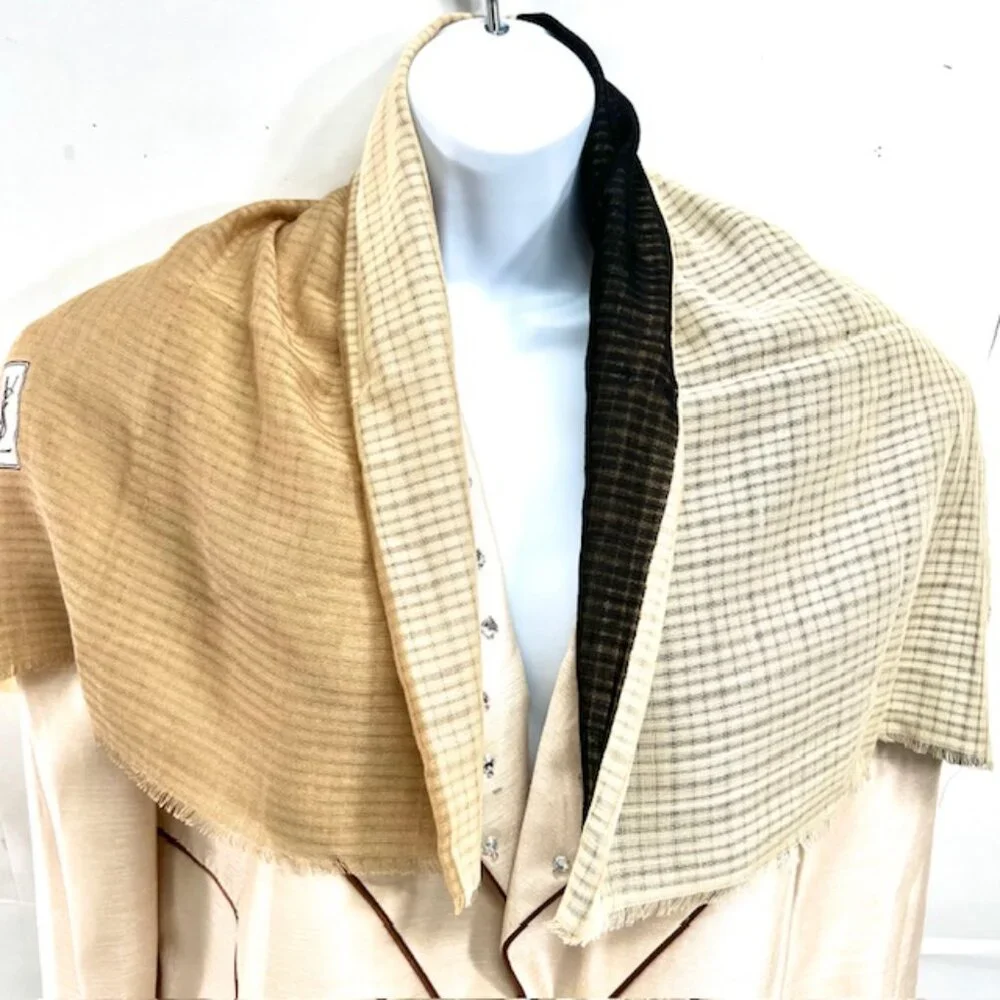 Yves Saint Laurent   Scarf  Large 34